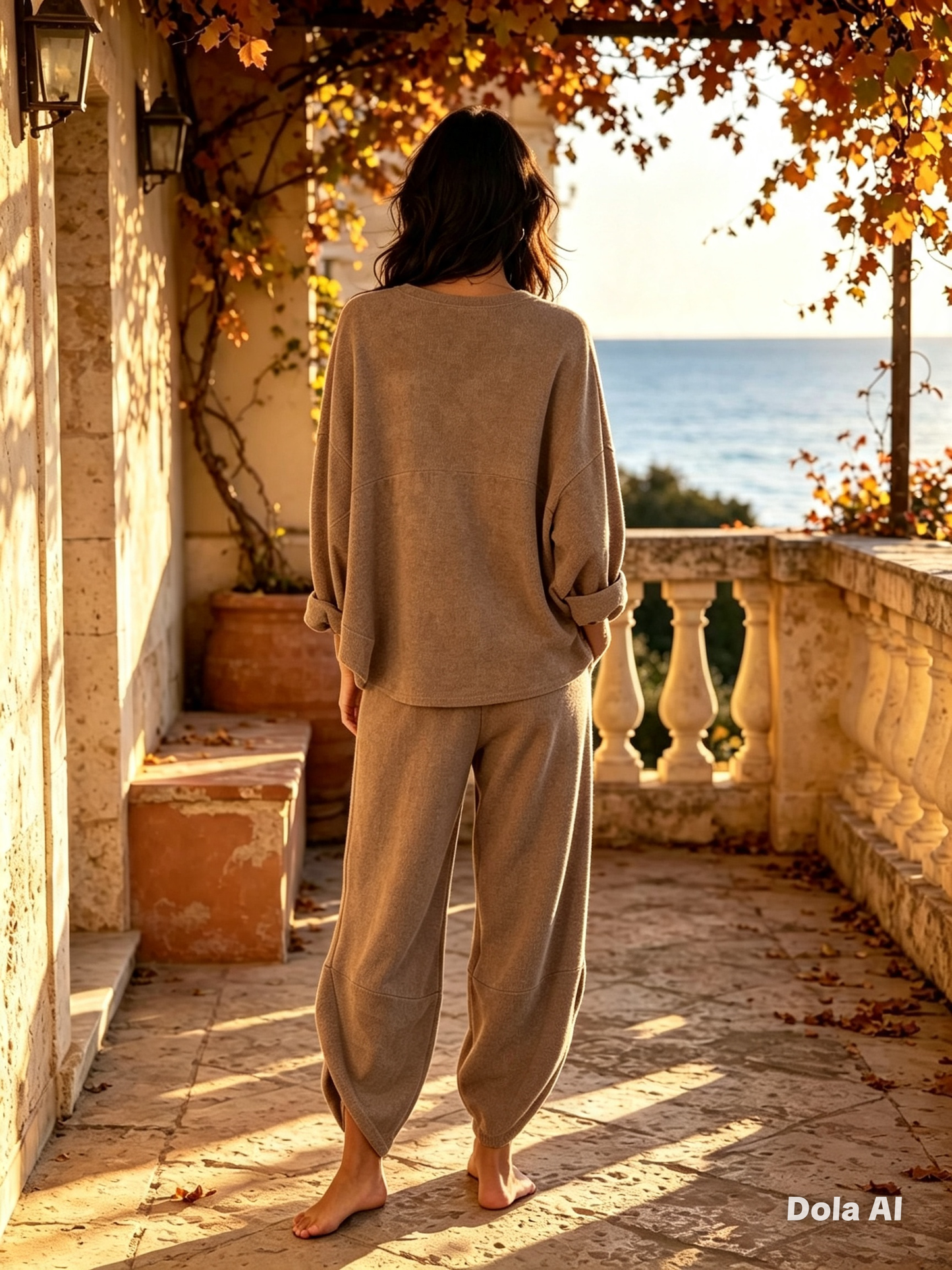 Super Soft Chenille Needle Cord Loungewear Co Ord Set One Size 10-18