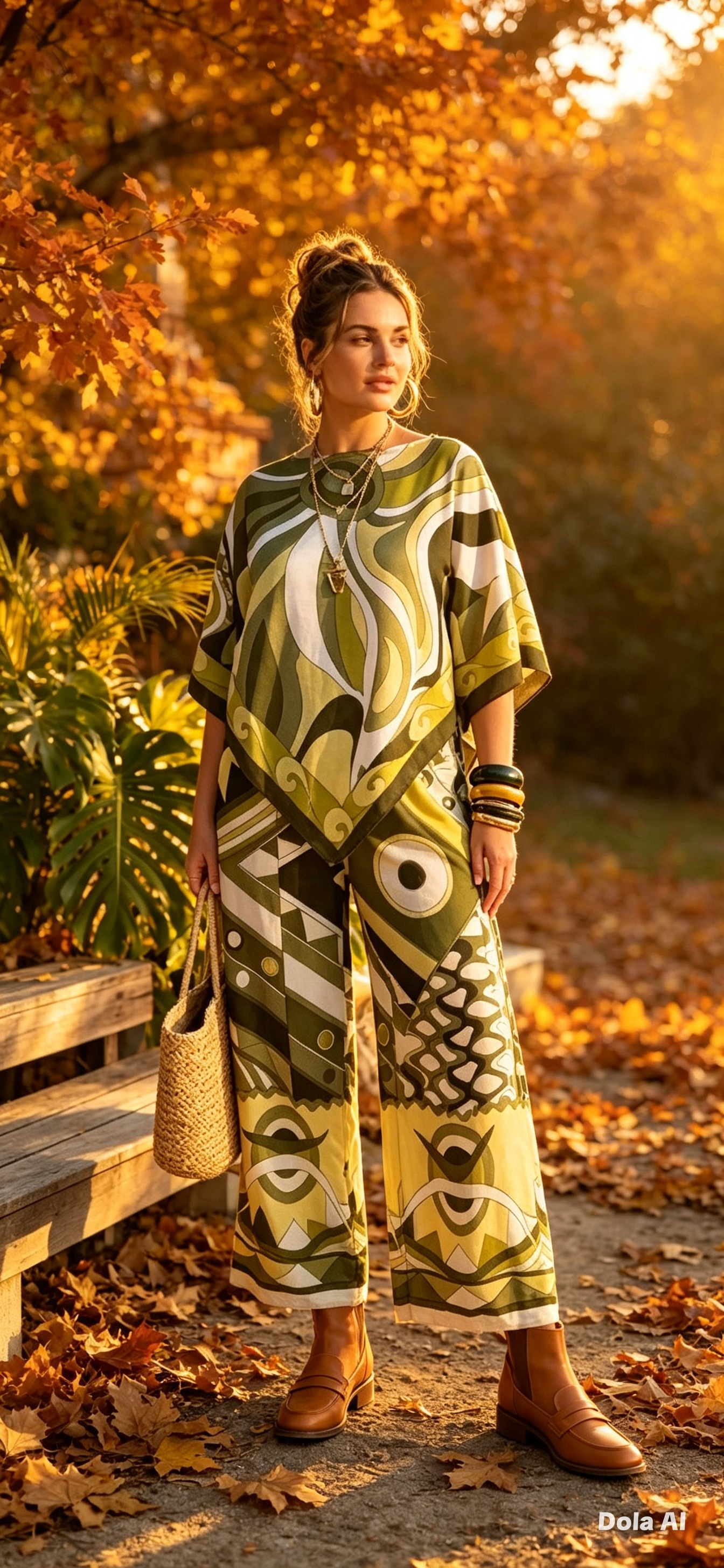 Green Asymmetric Set One Size 10 to 14
